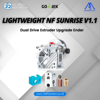Mellow Lightweight NF Sunrise V1.1 Dual Drive Extruder Upgrade Ender - 24V